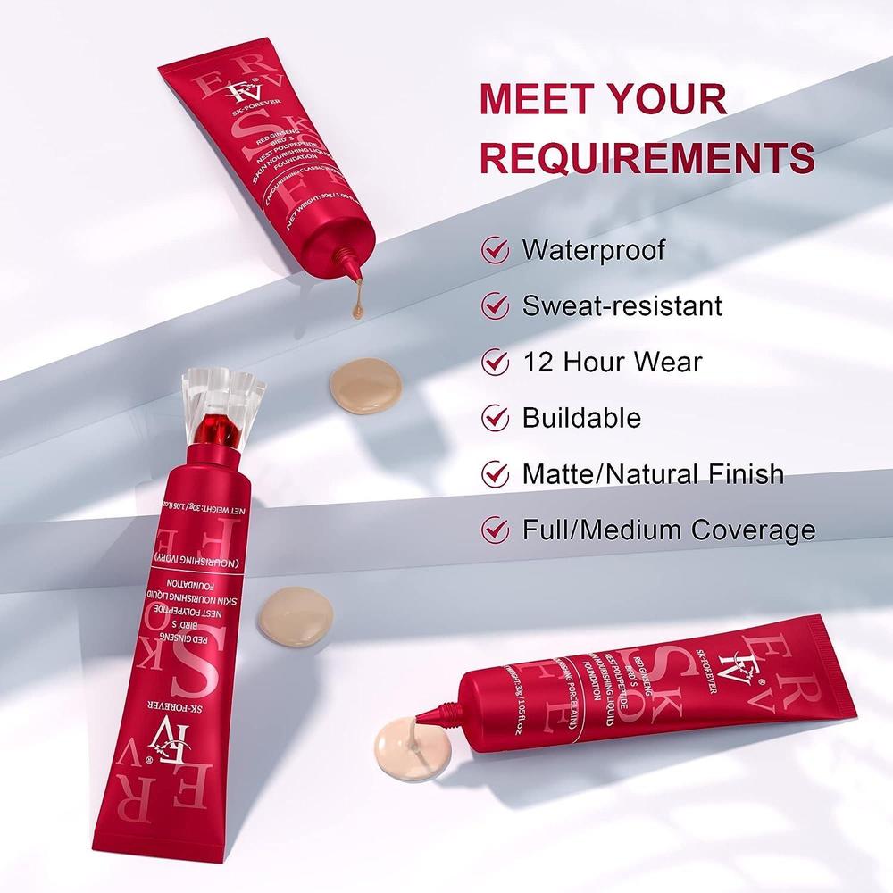 High Coverage Liquid Foundation 30g All Skin Types