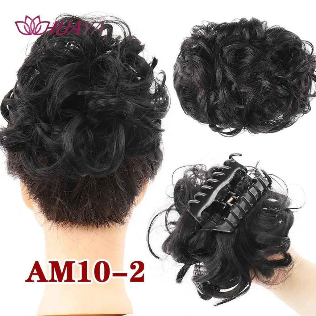 Black Synthetic Hair Catcher for Women