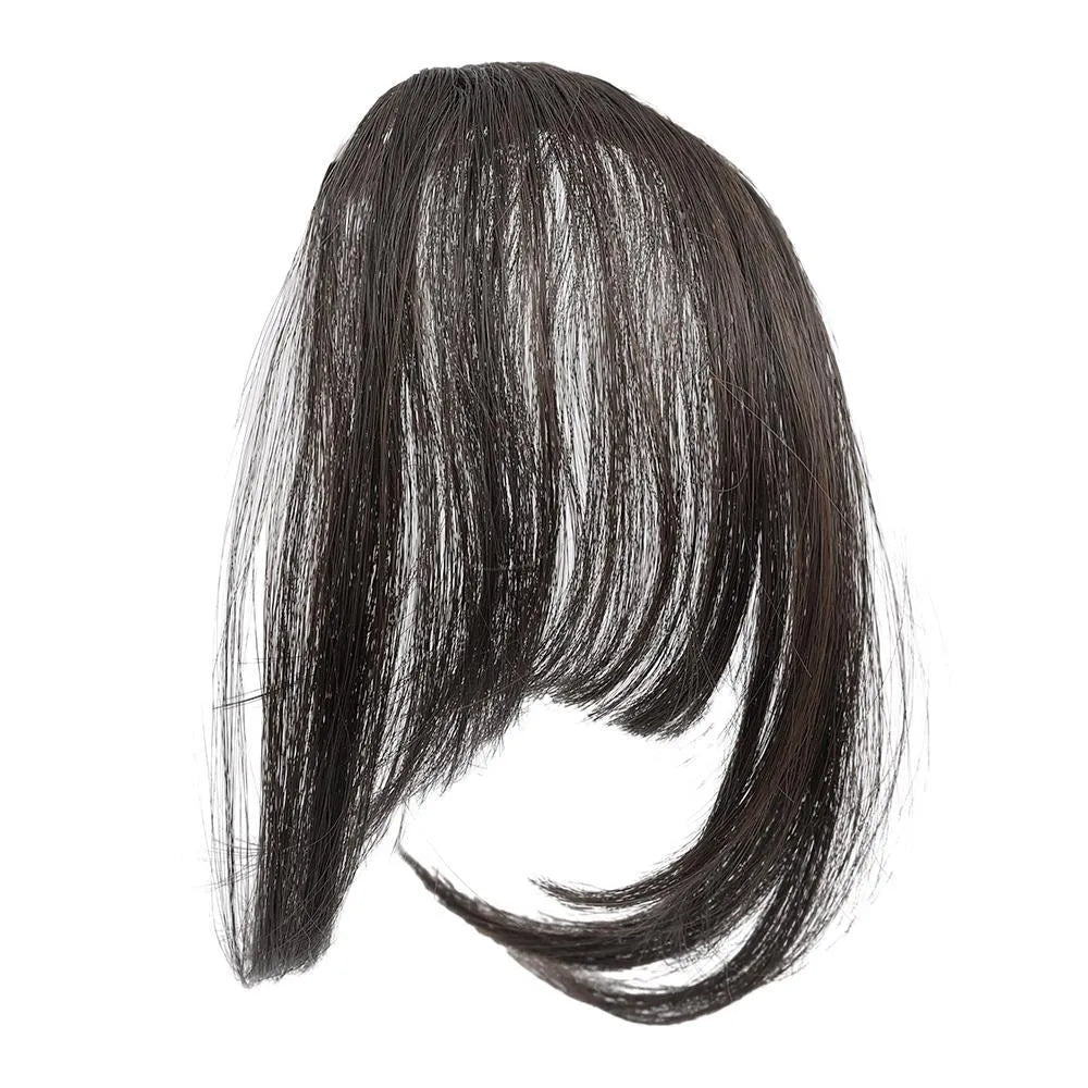 Air Bangs Wig Female , Real Comic Flush Bangs Invisible Wig