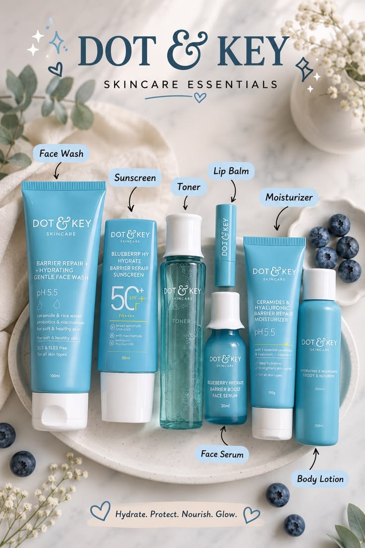 Complete Skincare Kit — All-in-One Routine for Clear, Hydrated & Glowing Skin